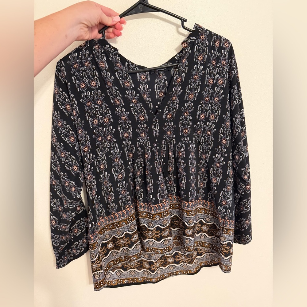 Madewell 100% Silk Top 